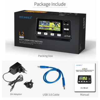 Feelworld Livepro L2 Plus Video Switcher 5.5" PTZ Chroma & Streaming